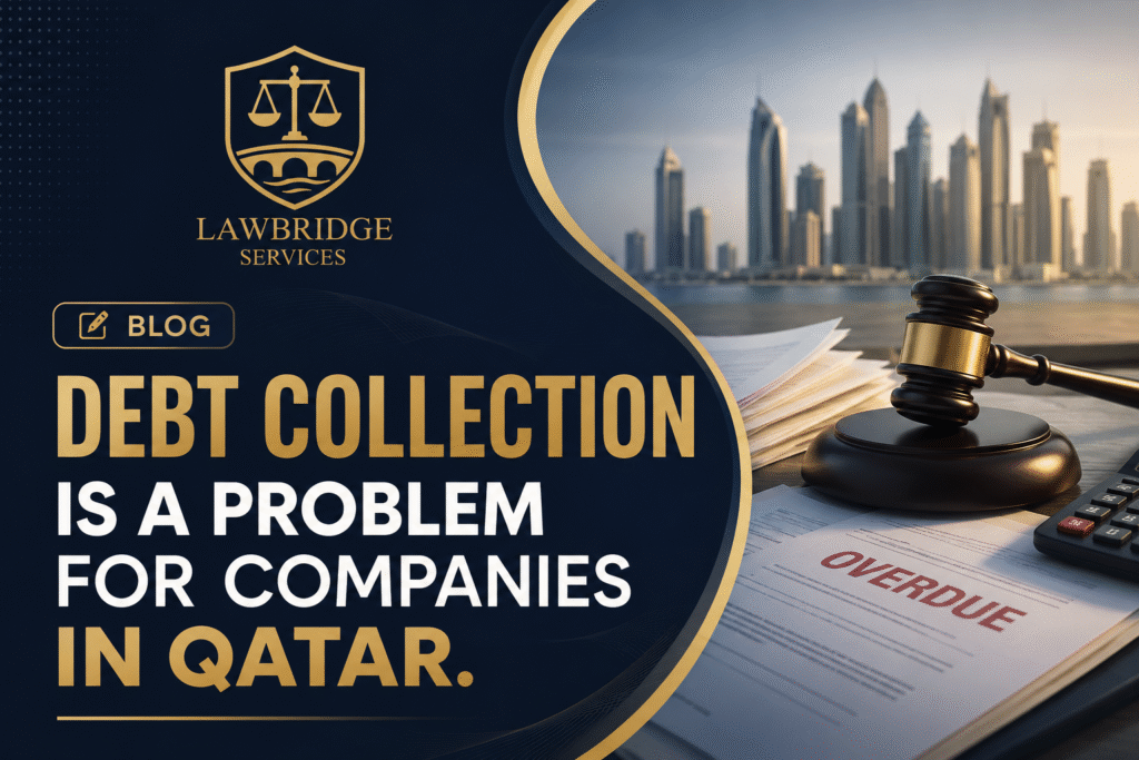 Debt collection is a problem for companies in Qatar.