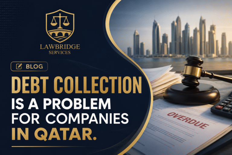 Debt collection is a problem for companies in Qatar.