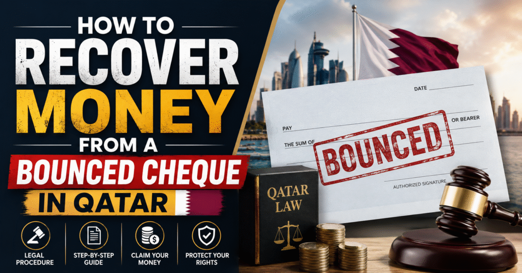 How to Recover Money from a Bounced Cheque in Qatar