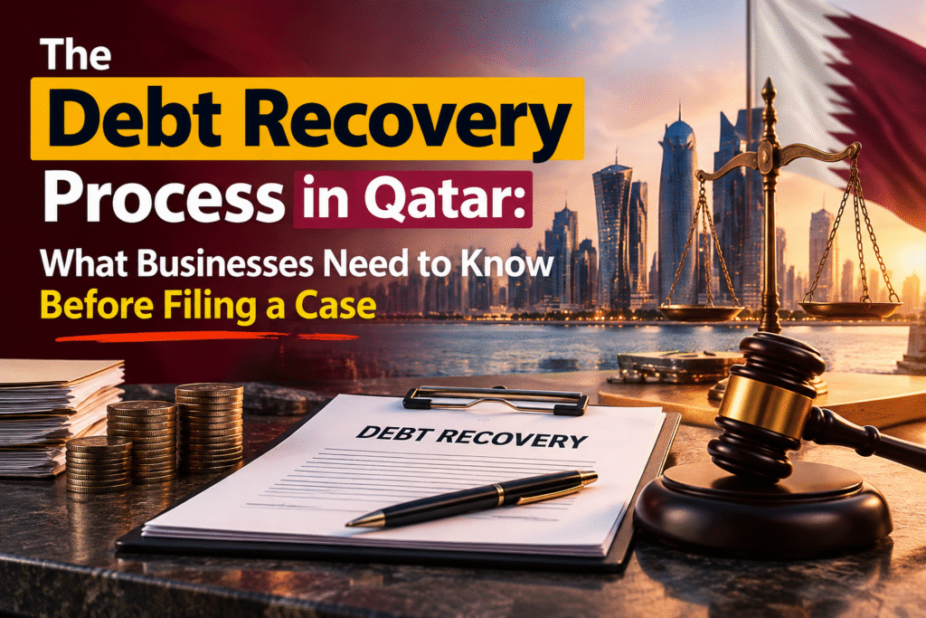 The Debt Recovery Process in Qatar: What Businesses Need to Know Before Filing a Case