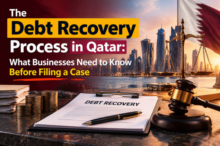 The Debt Recovery Process in Qatar: What Businesses Need to Know Before Filing a Case